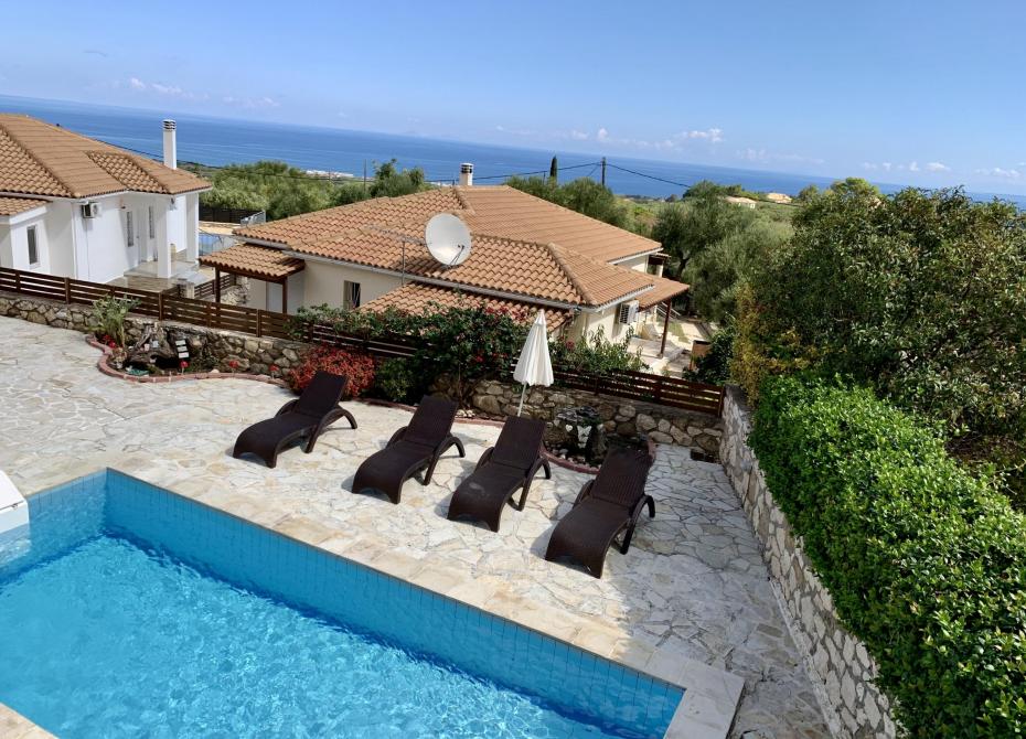 2 Bedroom villa with pool and sea view - 1